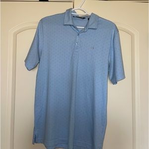 Travis Mathew Golf Polo Medium Light Blue